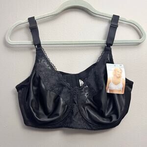 Underscore Unlined Underwire Black Bra 40DD